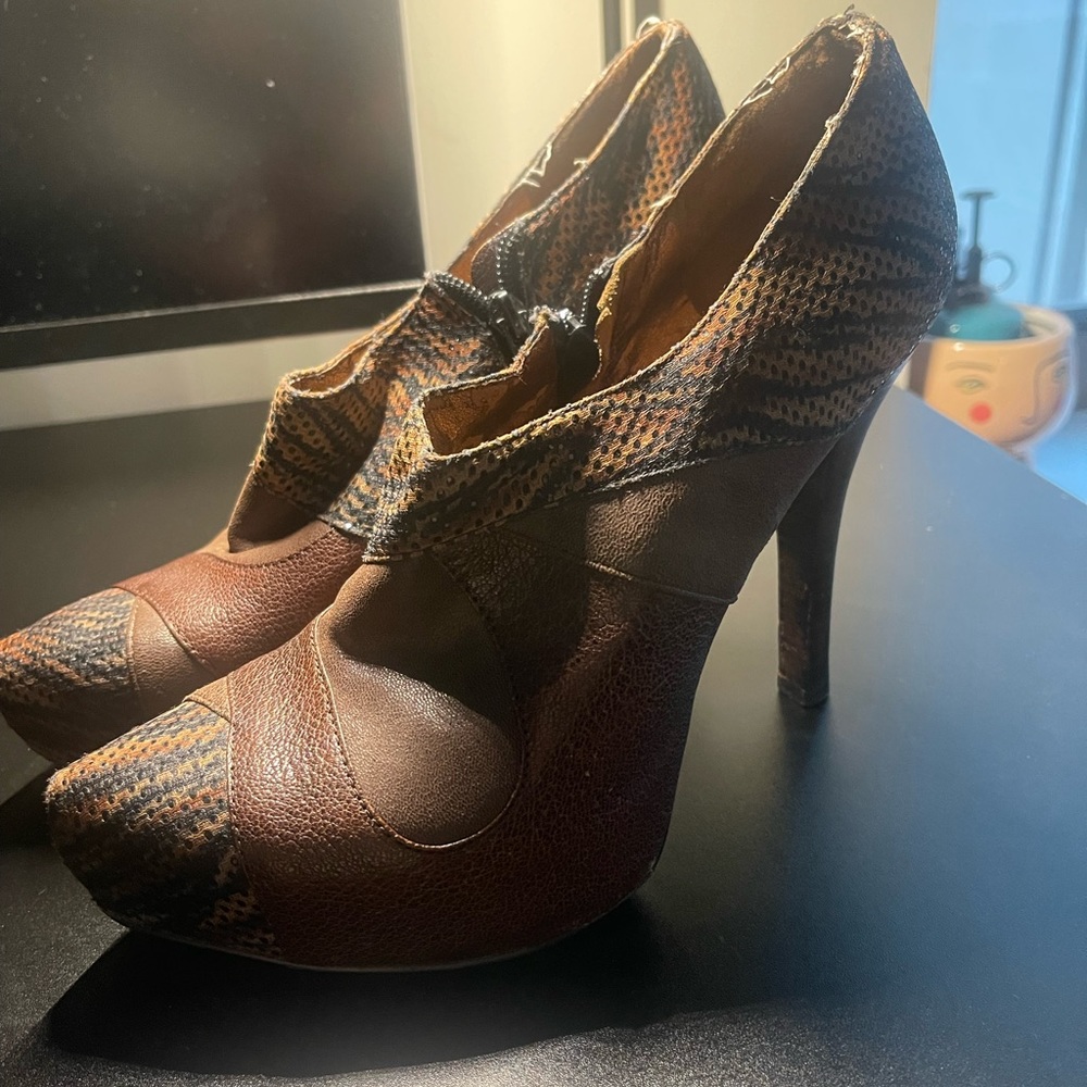 Carlos Bootie Heels
